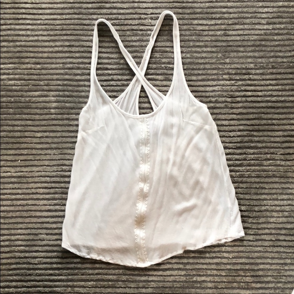 off white tank top
